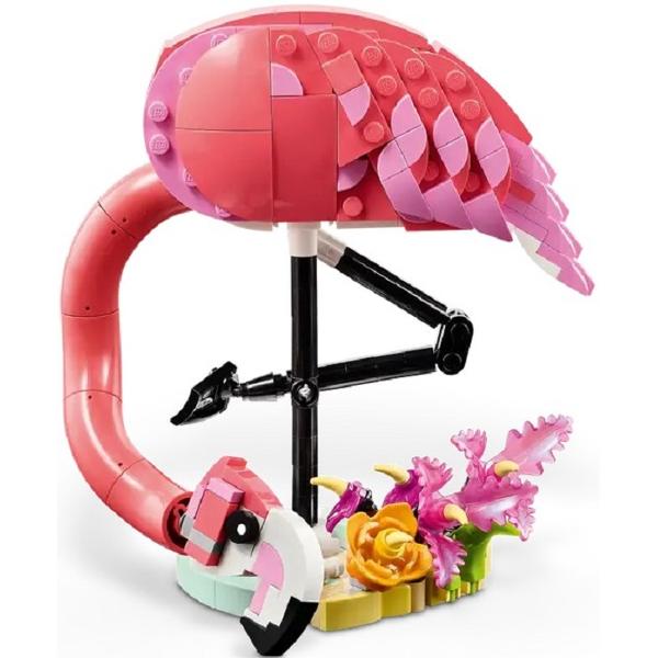 Lego Creator 3 in 1. Animale salbatice: Flamingo roz