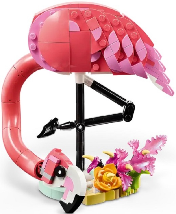 Lego Creator 3 in 1. Animale salbatice: Flamingo roz
