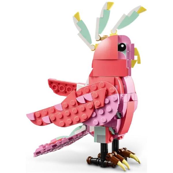Lego Creator 3 in 1. Animale salbatice: Flamingo roz