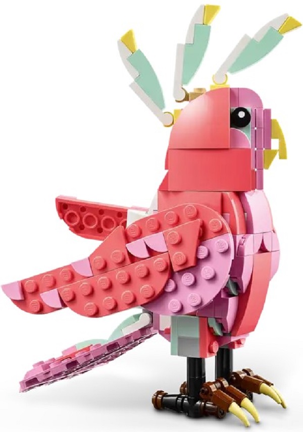 Lego Creator 3 in 1. Animale salbatice: Flamingo roz