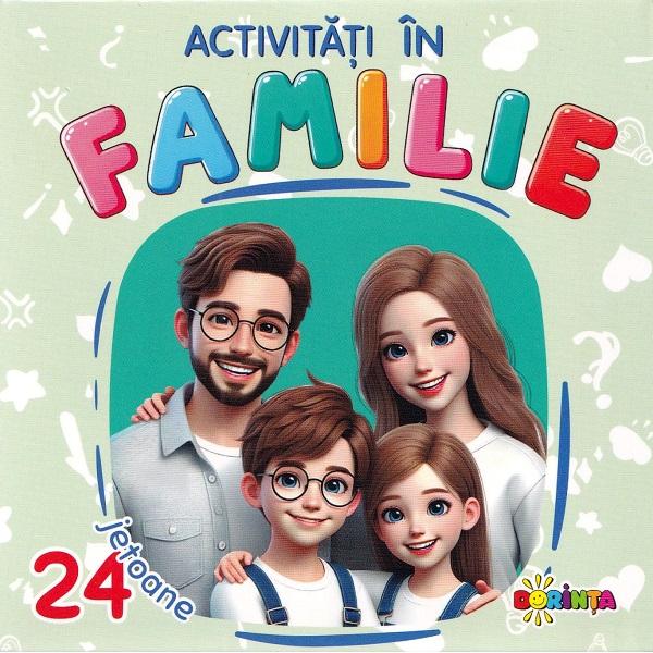 Activitati in familie. 24 jetoane