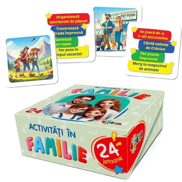 Activitati in familie. 24 jetoane