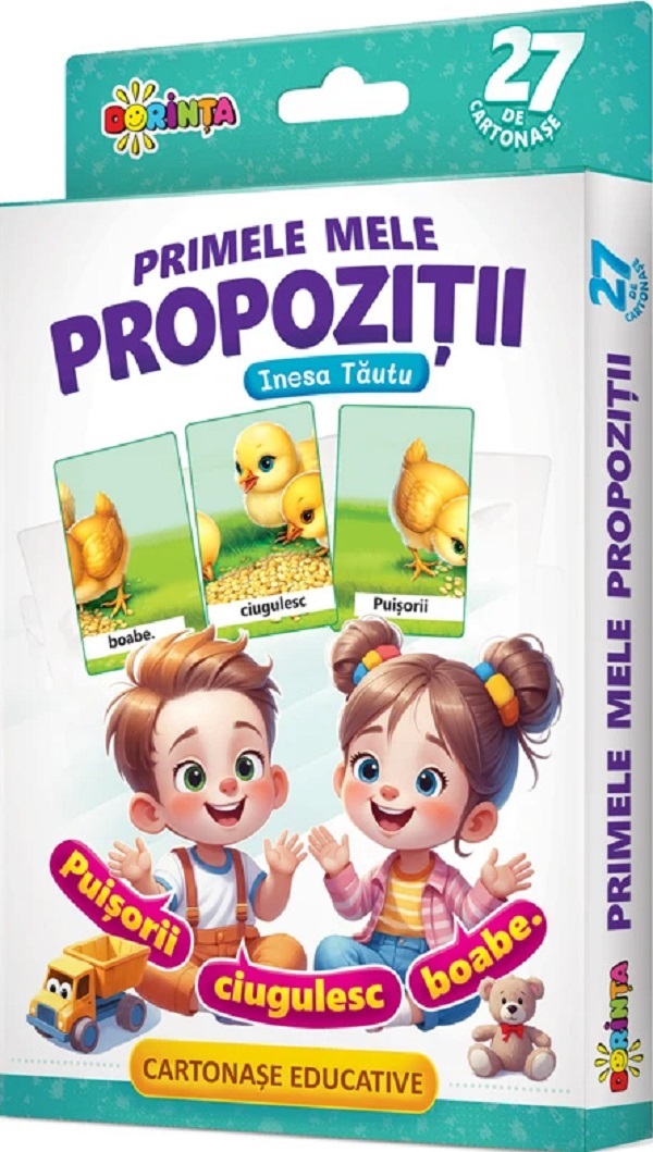Primele mele propozitii. 27 de cartonase - Inesa Tautu