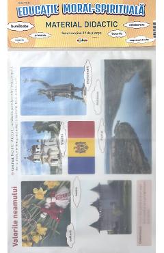 Poza produsului Planse: Educatie moral-spirituala. Material didactic - Inesa Tautu