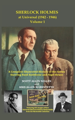 Coperta cărții 'Sherlock Holmes at Universal (1942-1946) Volume 1 - Scott Allen Nollen'