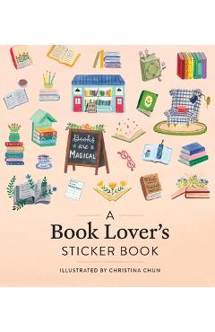 Poza produsului A Book Lover's Sticker Book - 