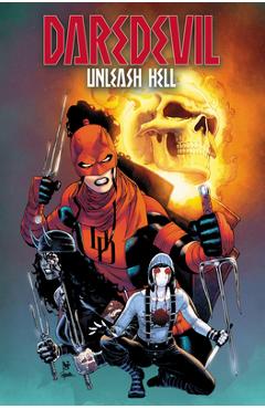 Coperta cărții 'Daredevil: Unleash Hell - Red Band - Erica Schultz'