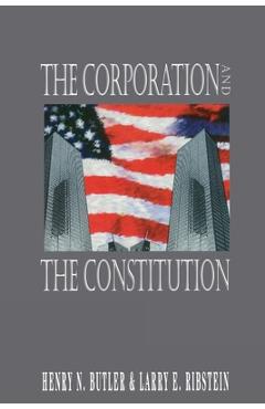 Coperta cărții 'The Corporation and the Constitution - Harry N. Butler'