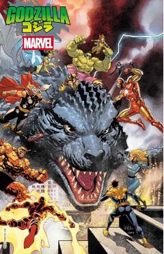 Poza produsului Godzilla vs. the Marvel Universe - Ryan North