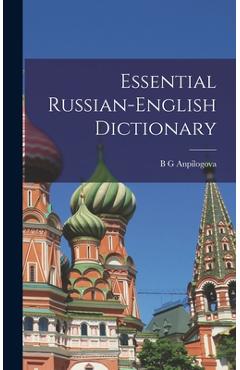 Coperta cărții 'Essential Russian-English Dictionary - B. G. Anpilogova'