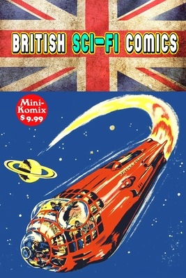 Coperta cărții 'British Sci-Fi Comics - Mini Komix'