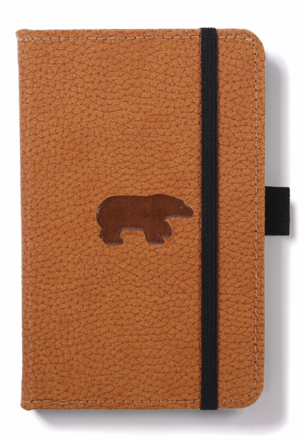 Dingbats* Wildlife A6 Pocket Brown Bear Notebook - Plain - 