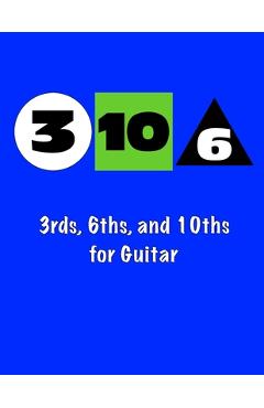 Coperta cărții '3rds, 10ths, and 6ths Intervals for Guitar - Henry Bahrou'