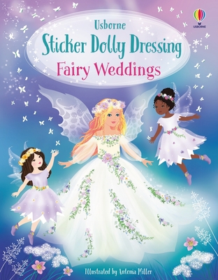 Coperta cărții 'Sticker Dolly Dressing Fairy Weddings - Fiona Watt'