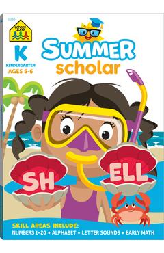 Poza produsului School Zone Kindergarten Summer Scholar Workbook - School Zone