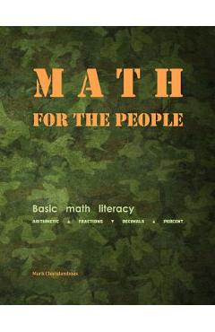 Coperta cărții 'Math for the People: Basic Math Literacy - Mark Charalambous'