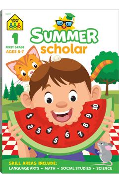 Poza produsului School Zone First Grade Summer Scholar Workbook - School Zone