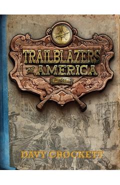 Coperta cărții 'Davy Crockett (Trailblazers of America, Book 4) -'