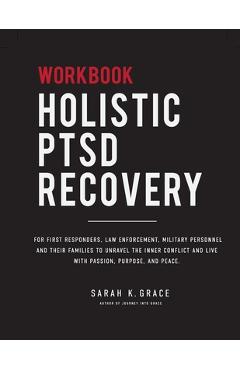Poza produsului Holistic PTSD Recovery Workbook - Sarah K. Grace