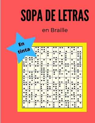 Sopa de letras en Braille en tinta: Sopa de Letras en Braille en tinta - Creaciones Inclusivas