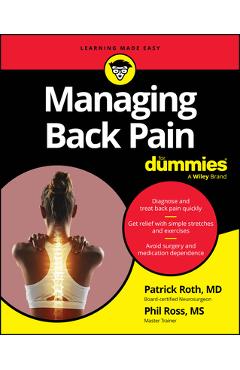 Poza produsului Managing Back Pain for Dummies - Phil Ross Ms
