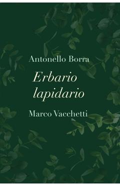 Coperta cărții 'Erbario lapidario - Antonello Borra'