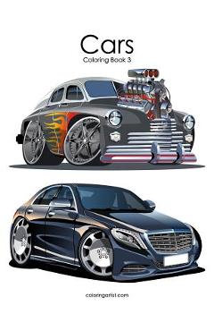 Coperta cărții 'Cars Coloring Book 3 - Nick Snels'