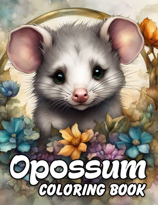Opossum Coloring Book: Great Gifts For Boys, Girls And Adults Who Love Opossum - 