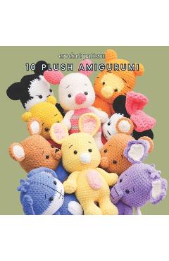 Poza produsului Crochet Pattern 10 Plush Amigurumi: Explore 10 Easy and Cute Animal Plush Crochet Pattern with Color Detailed Instructions for Ten Projects - Bees Yarny