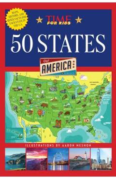 Coperta cărții '50 States (America Handbooks, a Time for Kids Series) -'