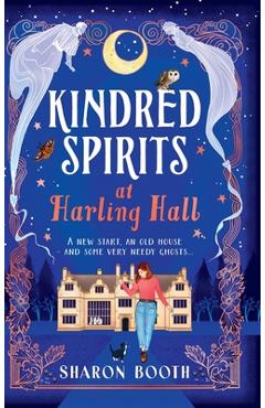 Coperta cărții 'Kindred Spirits at Harling Hall - Sharon Booth'