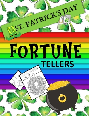 St. Patrick's Day Fortune Tellers: Paper Folding Templates; Origami for Kids - 