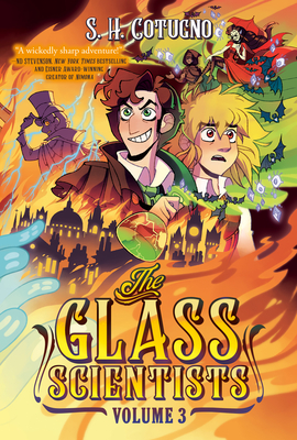 Coperta cărții 'The Glass Scientists: Volume Three: A Graphic Novel - S. H. Cotugno'