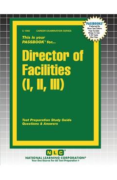 Coperta cărții 'Director of Facilities (I, II, III) -'