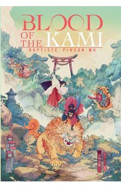 Coperta cărții 'Blood of the Kami - Baptiste Pinson Wu'