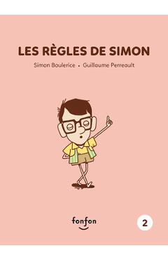 Coperta cărții 'Les Règles de Simon - Simon Boulerice'
