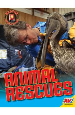 Coperta cărții 'Animal Rescues - Mark L. Lewis'