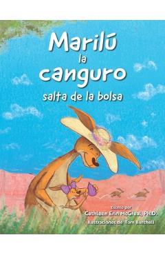 Coperta cărții 'Marilú la canguro salta de la bolsa - Tom Burchell'