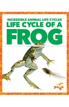 Coperta cărții 'Life Cycle of a Frog - Karen Kenney'