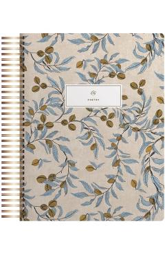 Poza produsului ESV Spiral-Bound Journaling Bible, Poetry (Hardcover, Cover Artwork by Lulie Wallace) - Lulie Wallace