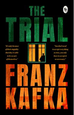 Coperta cărții 'The Trial - Franz Kafka'