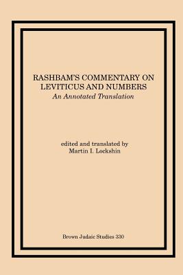 Coperta cărții 'Rashbam's Commentary on Leviticus and Numbers - Martin I. Lockshin'
