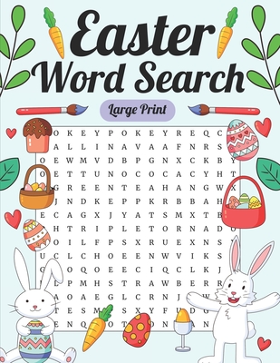 Large Print Easter Word Search: Easter Word Find Puzzle Activity Book, Perfect Vacation Gift - Jessica B. Aragon Aragon