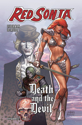 Coperta cărții 'Red Sonja: Death and the Devil - Luke Lieberman'