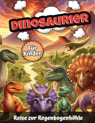 Dinosaurier für Kinder: Reise zur Regenbogenhöhle - Banana Small Press
