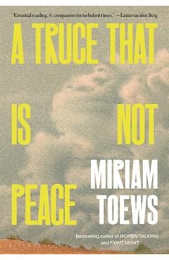 Coperta cărții A Truce That Is Not Peace