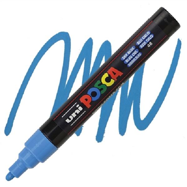 Marker Albastru-Sky Uni PC-5M