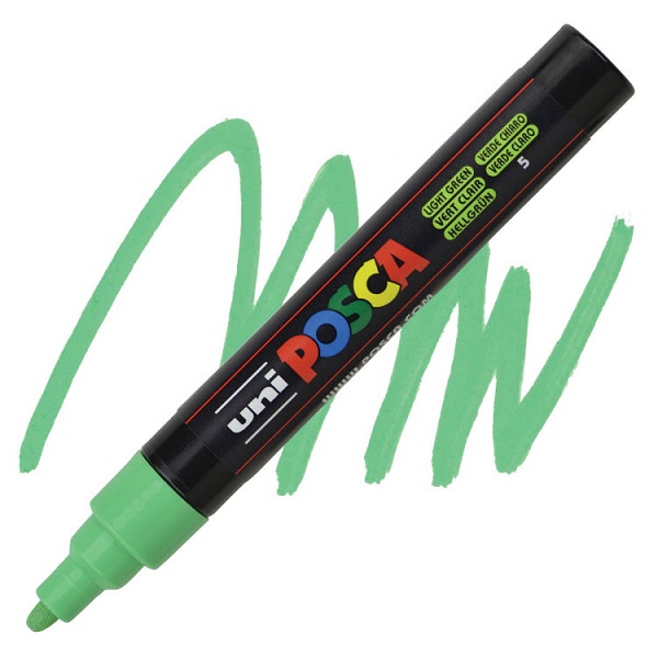 Marker Verde deschis Uni PC-5M