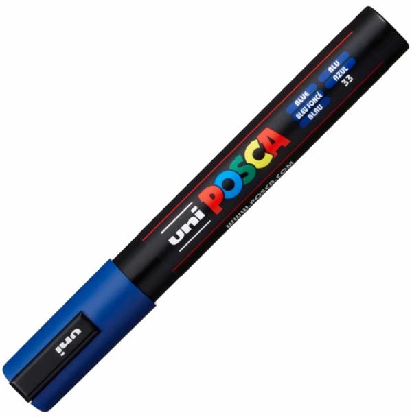 Marker Albastru de Prusia Uni PC-5M