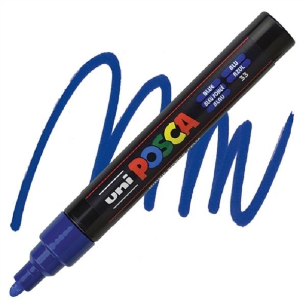 Marker Albastru de Prusia Uni PC-5M